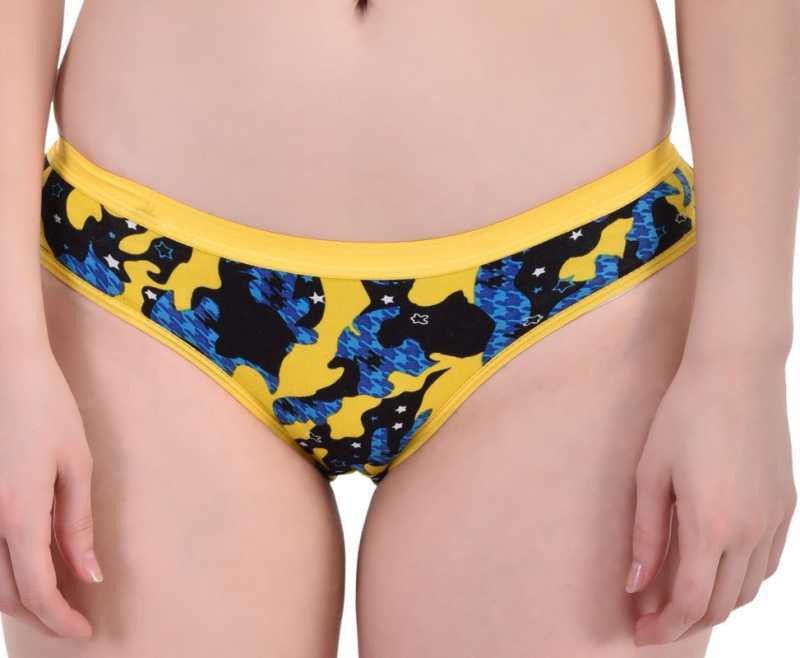 Women Bikini Yellow Panty