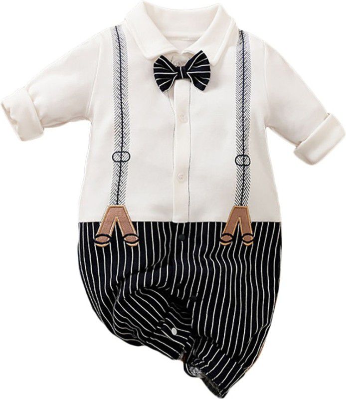 Striped Baby Boys Jumpsuit