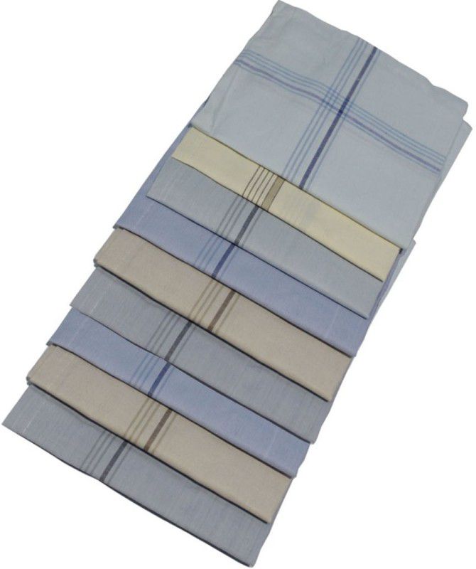 Ishaya Stores Multi SW Formal Handkerchief Pack Of 9 ["Multicolor"] Handkerchief  (Pack of 9)