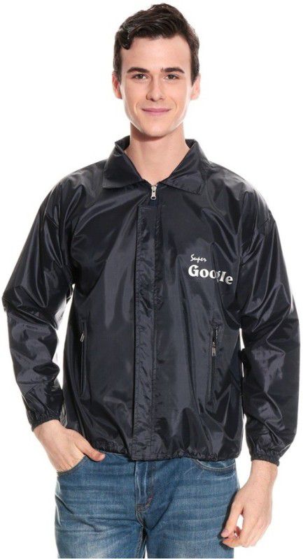 Civil Outfitters Basic Windcheater Solid Men Wind Cheater