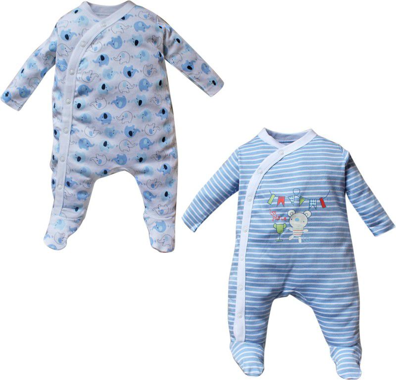 FS mini Klub Fillers Baby Boys Blue Sleepsuit