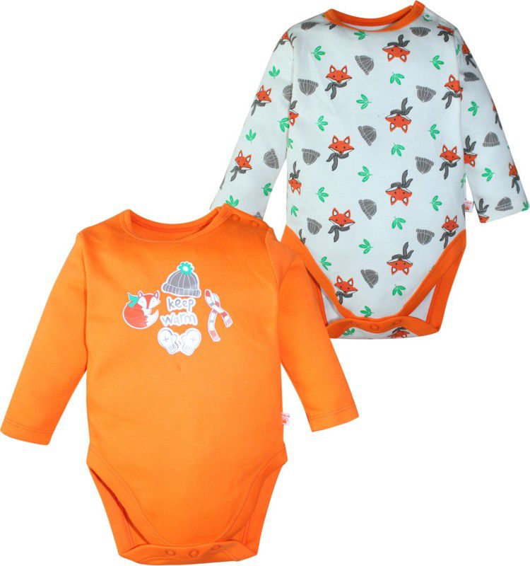 FS mini Klub Baby Boys Orange Bodysuit