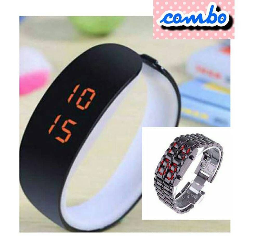 Gentle LED Wrist Watch & LED Samurai Watch - copy