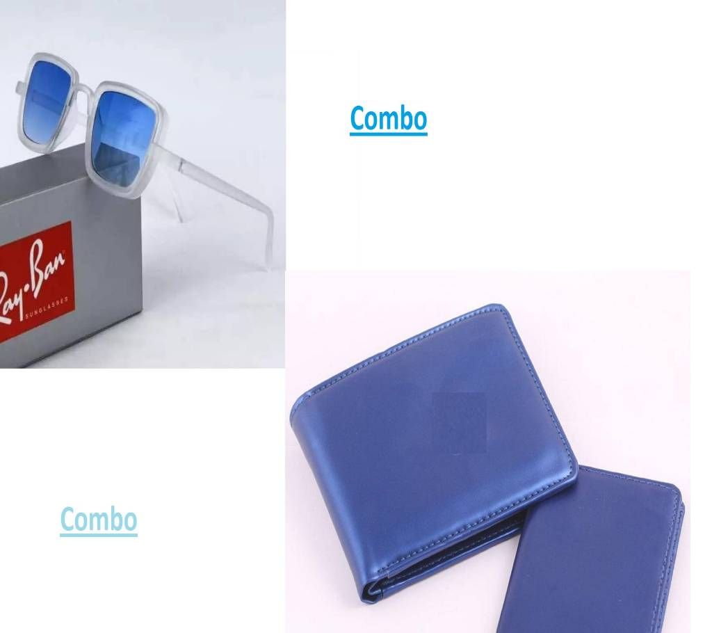 Ray Ban Sunglass-Copy And wallet combo offer 