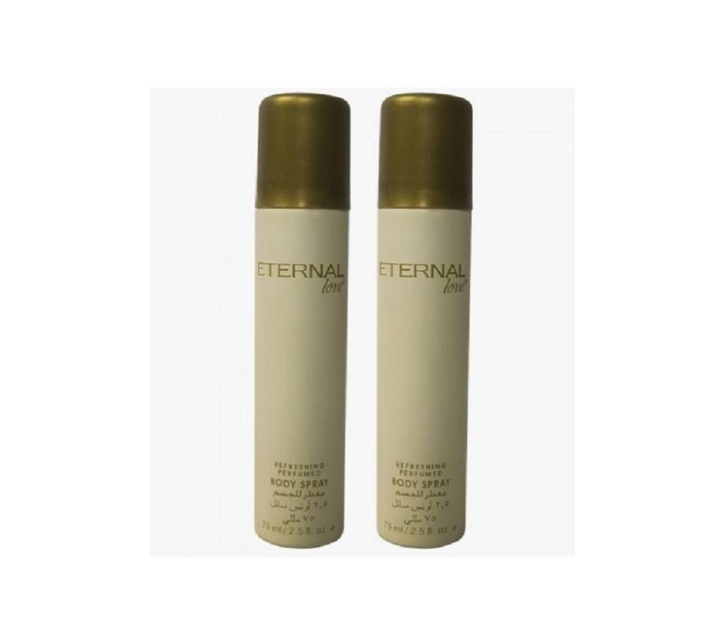 Eternal Love Body Sray 75ml 2pc Combo