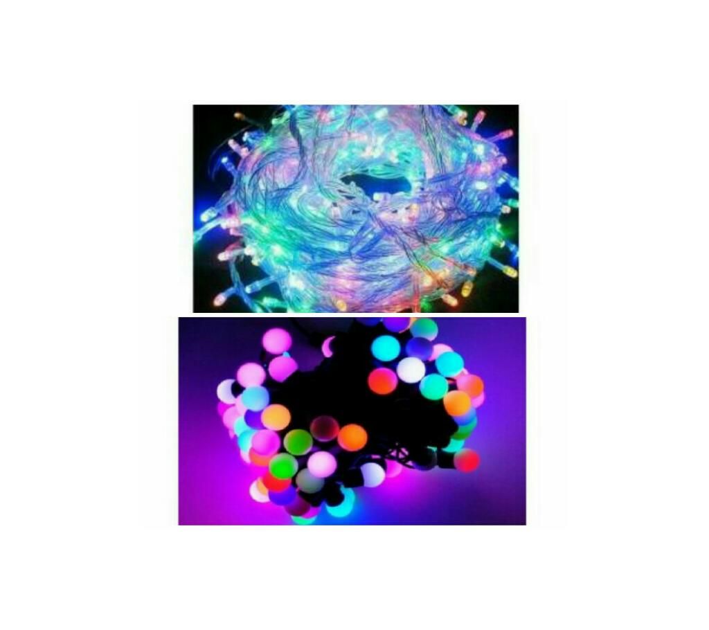 ball and fairy light combo