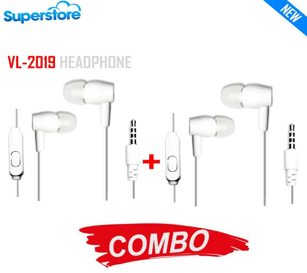 VL-2019 Earphone combo (2pis)
