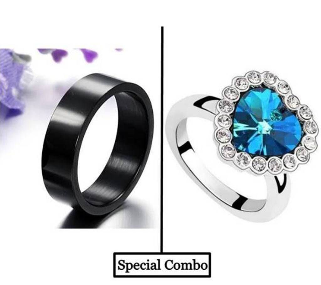 Combo Of gents and ladies finger ring 