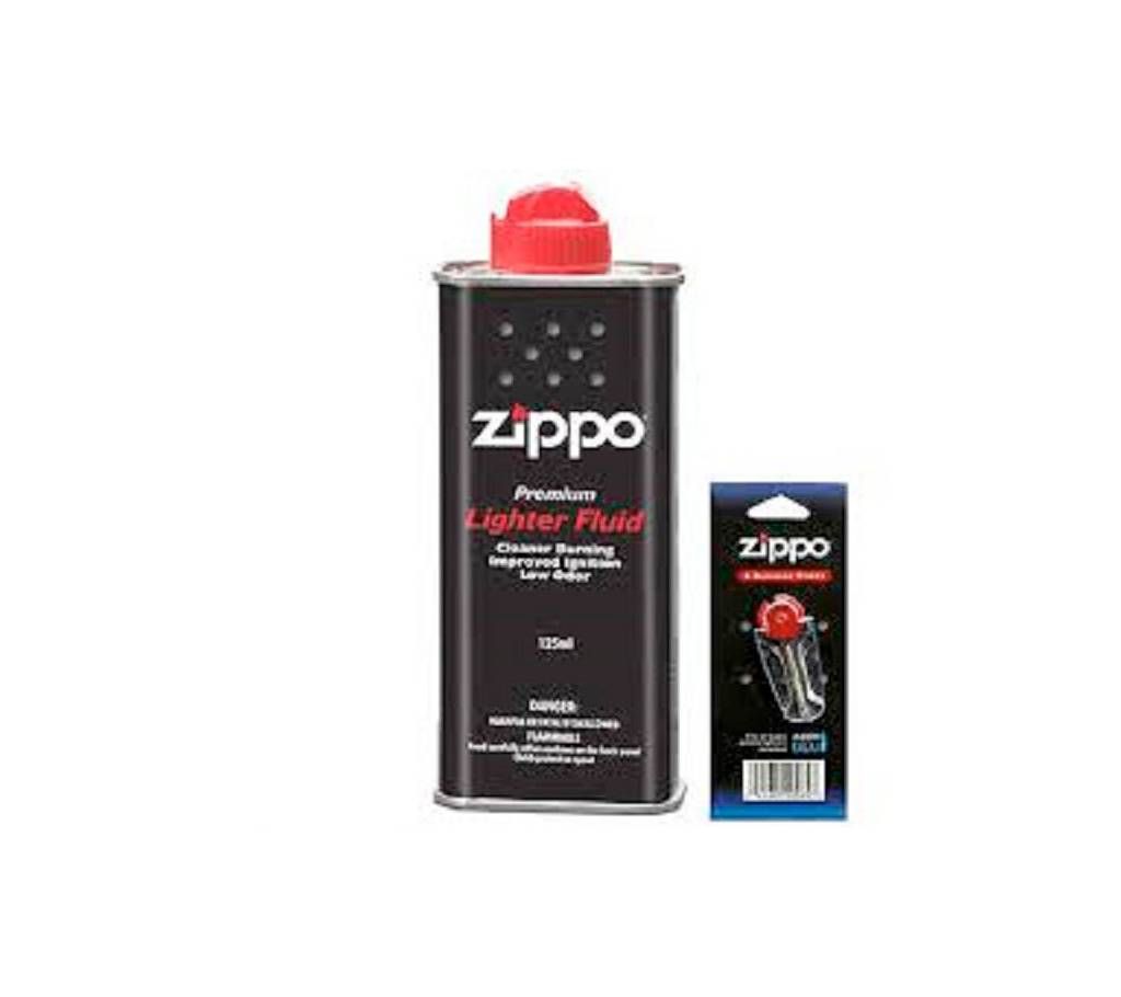 Zippo FLINT pack,FLUID can Combo Offer