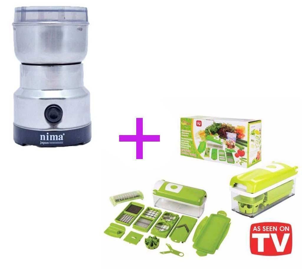 Nima Spice Grinder + Genius Nicer Dicer Plus