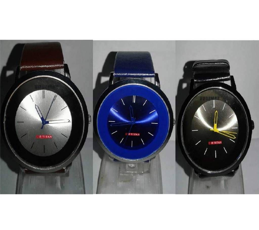 TITAN copy gents watch 3 pieces combo 