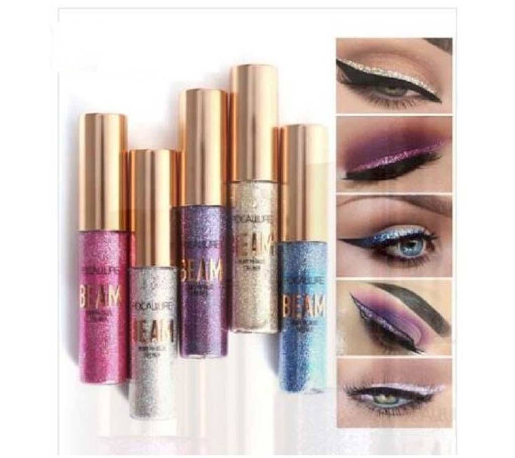 FOCALLURE Liquid Heavy Glitter Eyeliner Set (China)