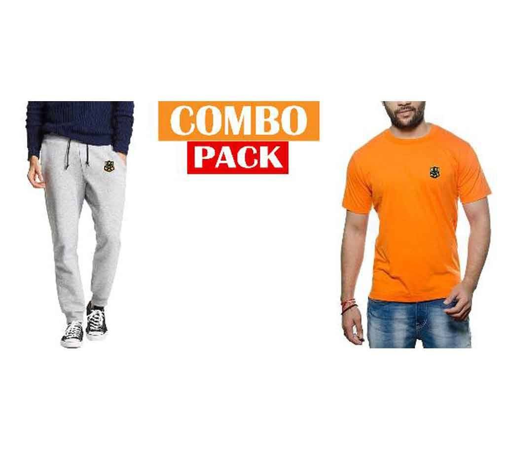 Mens sweatpant -half sleeve t-shirt free