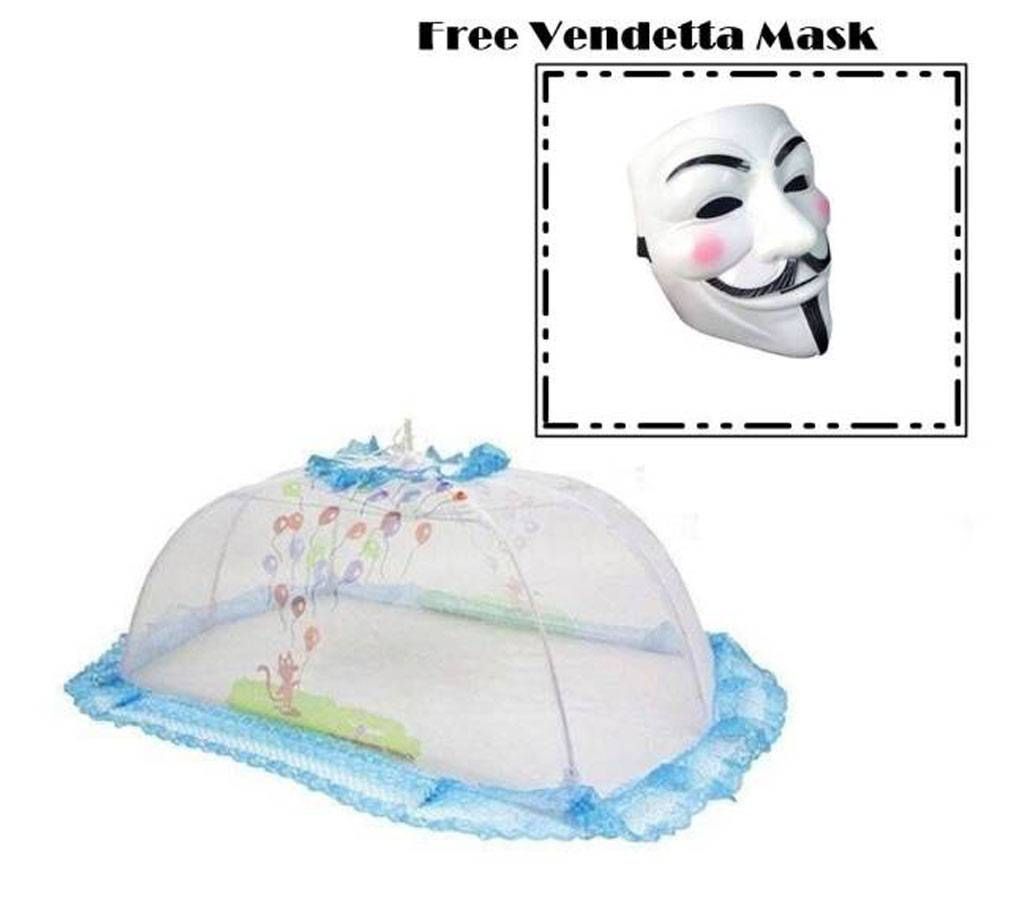 Fab N Funky Baby Mosquito Net free mask