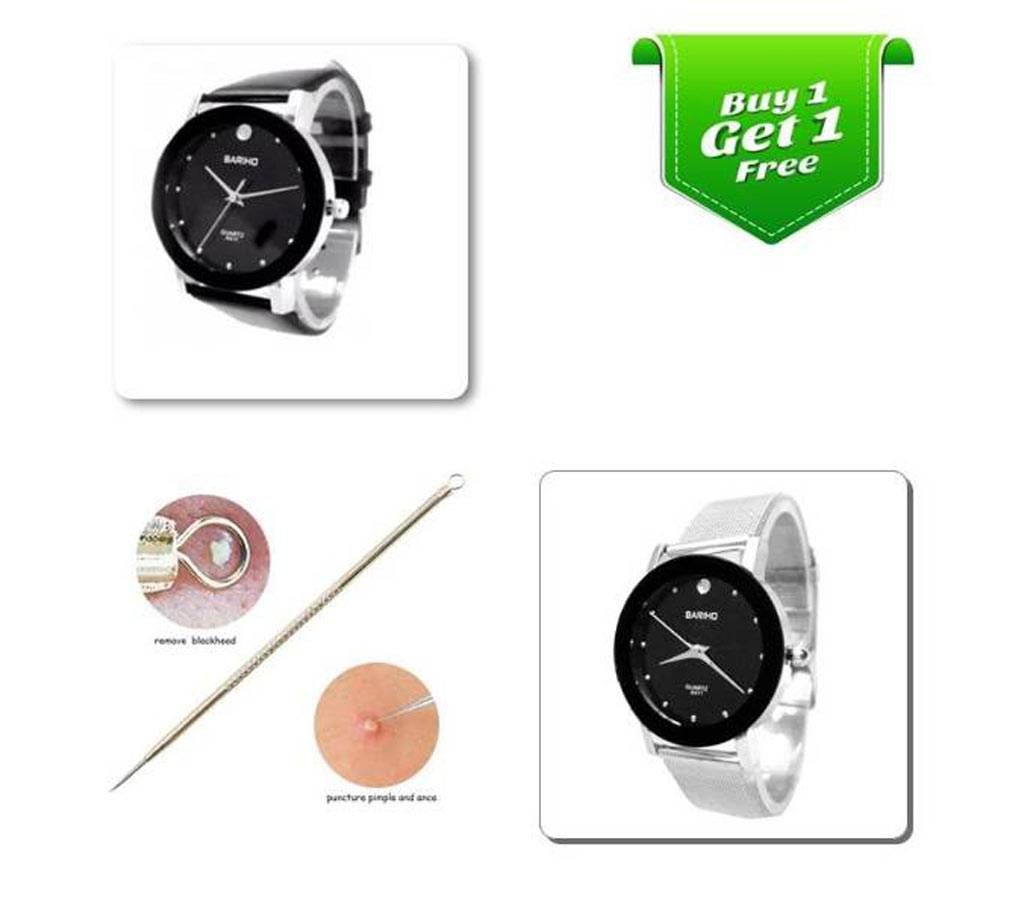 Bariho Watch with free Blackhead Remover