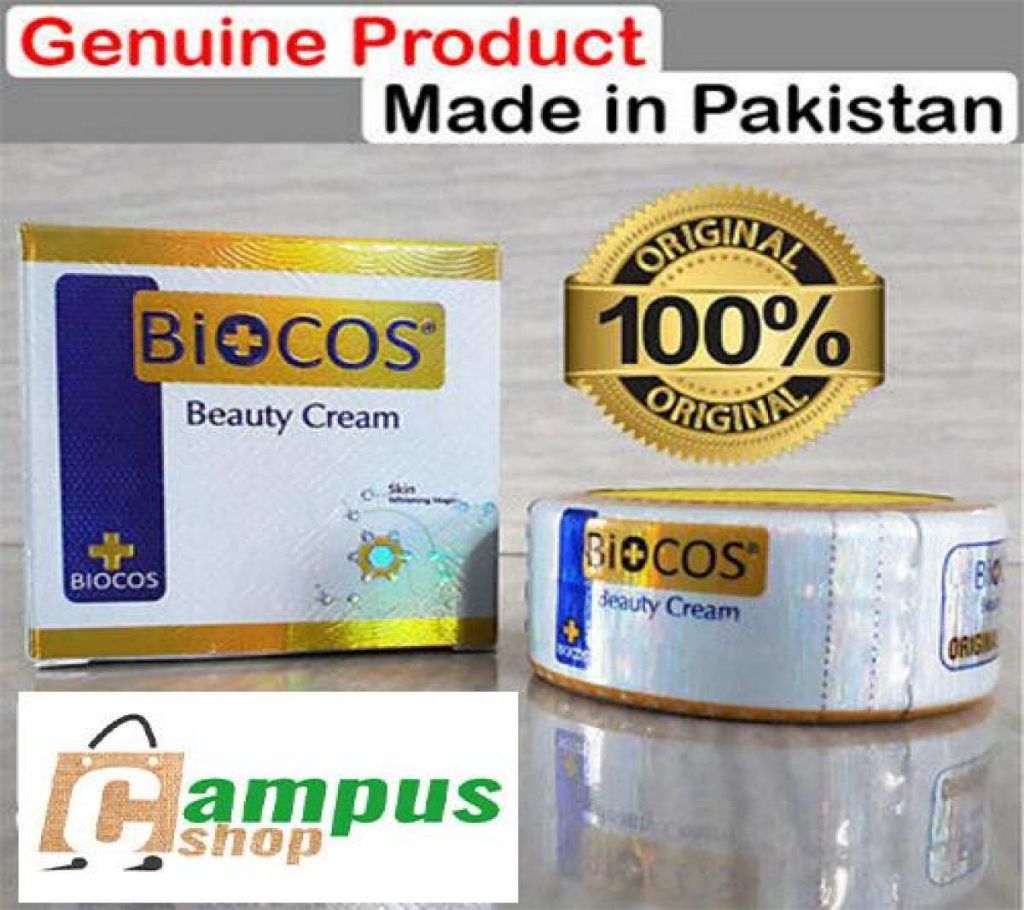 Combo Of Pakistani BioCos Beauty Cream 30g andamp; Serum 20g for man/woman-China 