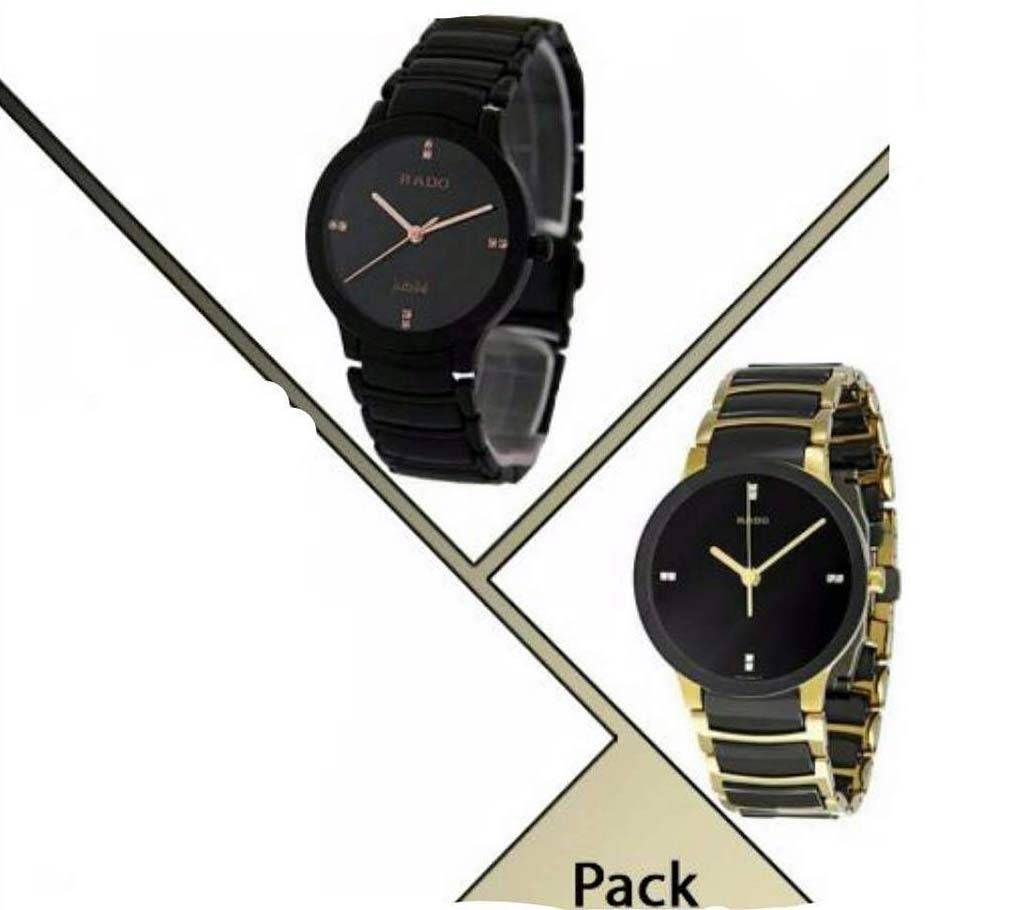 Rado Menz Wrist Watch (Combo of 2 Peace)