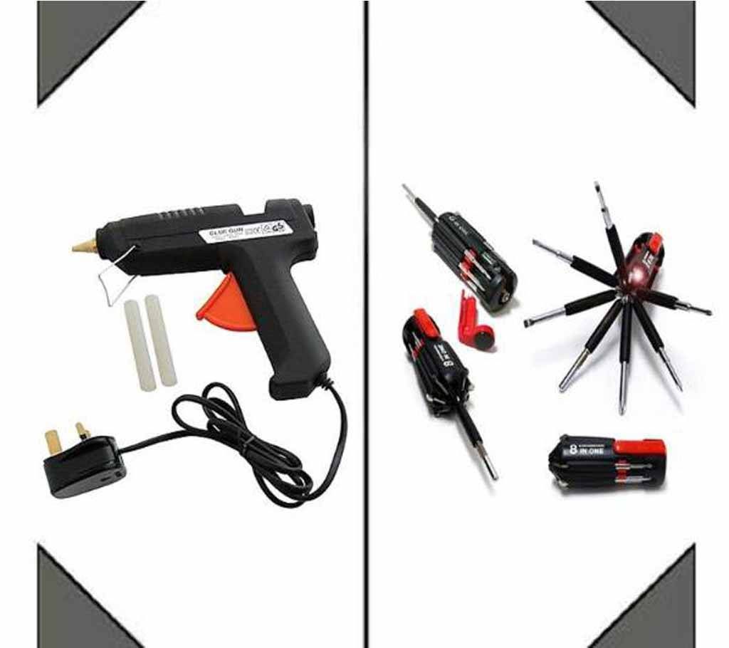 Hot Melts Glow Music & 8 IN 1 Multi Screwdriver Combo
