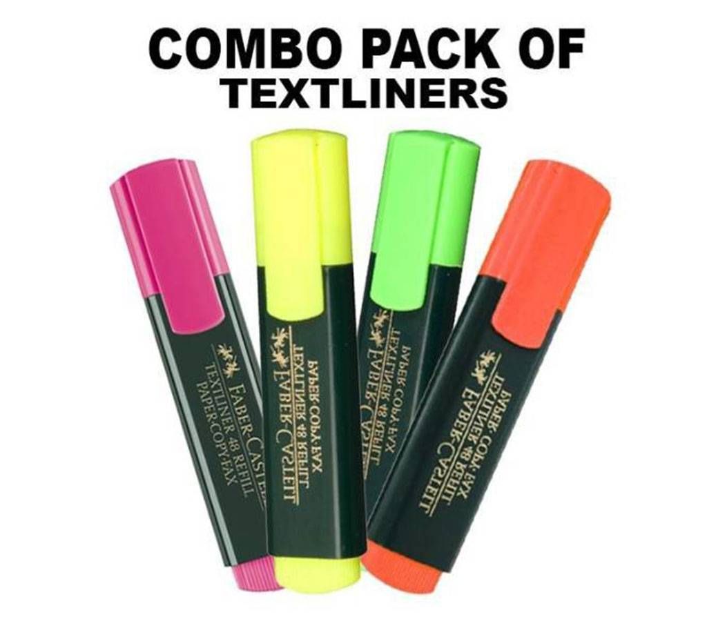 FABER CASTELL Combo Pack of Textliners