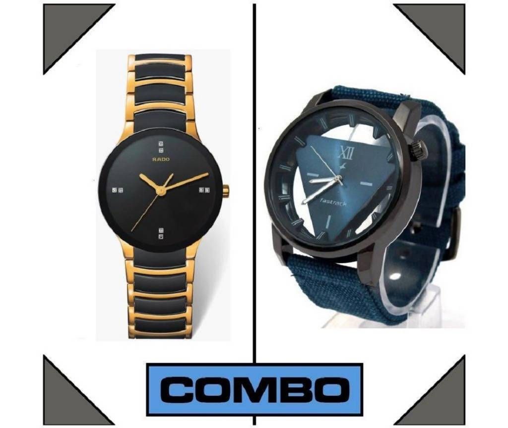 Rado ও Fastrack Wrist watch (Copy) Combo offer