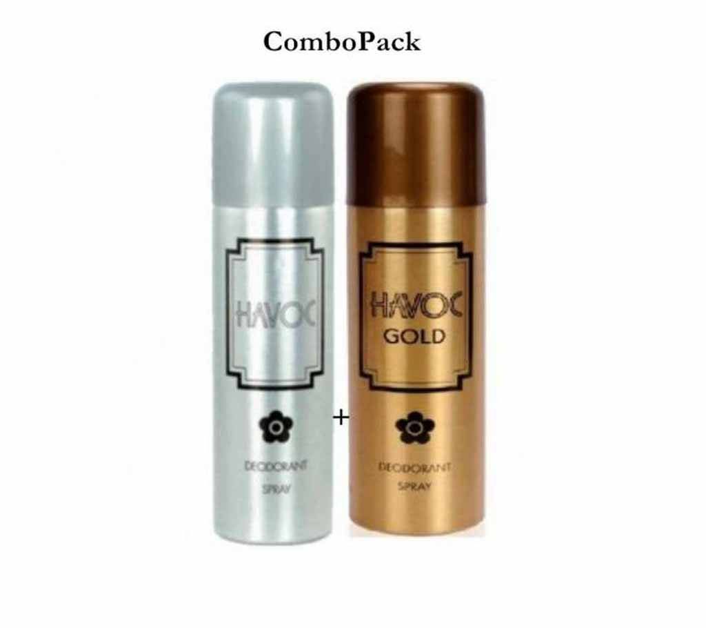 2PC Havoc Body Spray Combo offer - (200ml each)