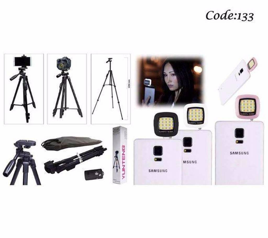 Tripod and 16 LED Flash Light Combo Offer