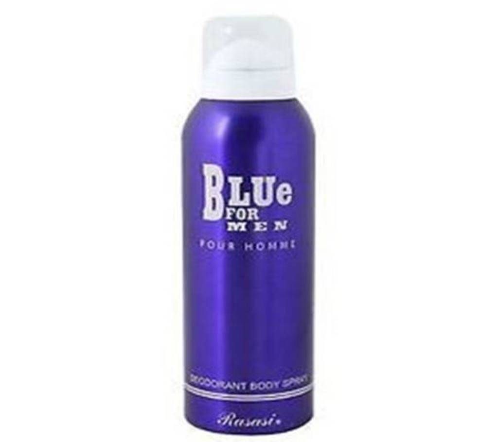 Rasasi Blue Body Spray For Men - 200ml (3 pieces)