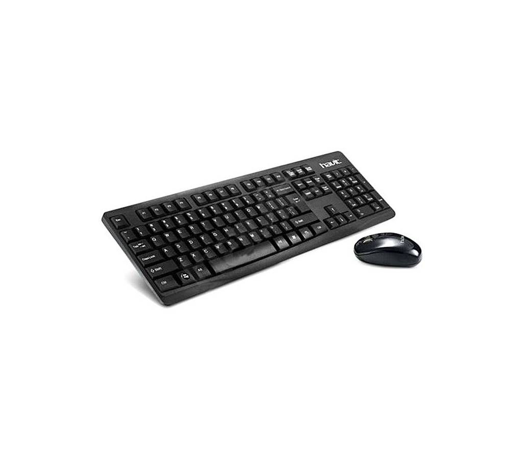 Havit Wireless Keyboard and Mouse Combo - Black