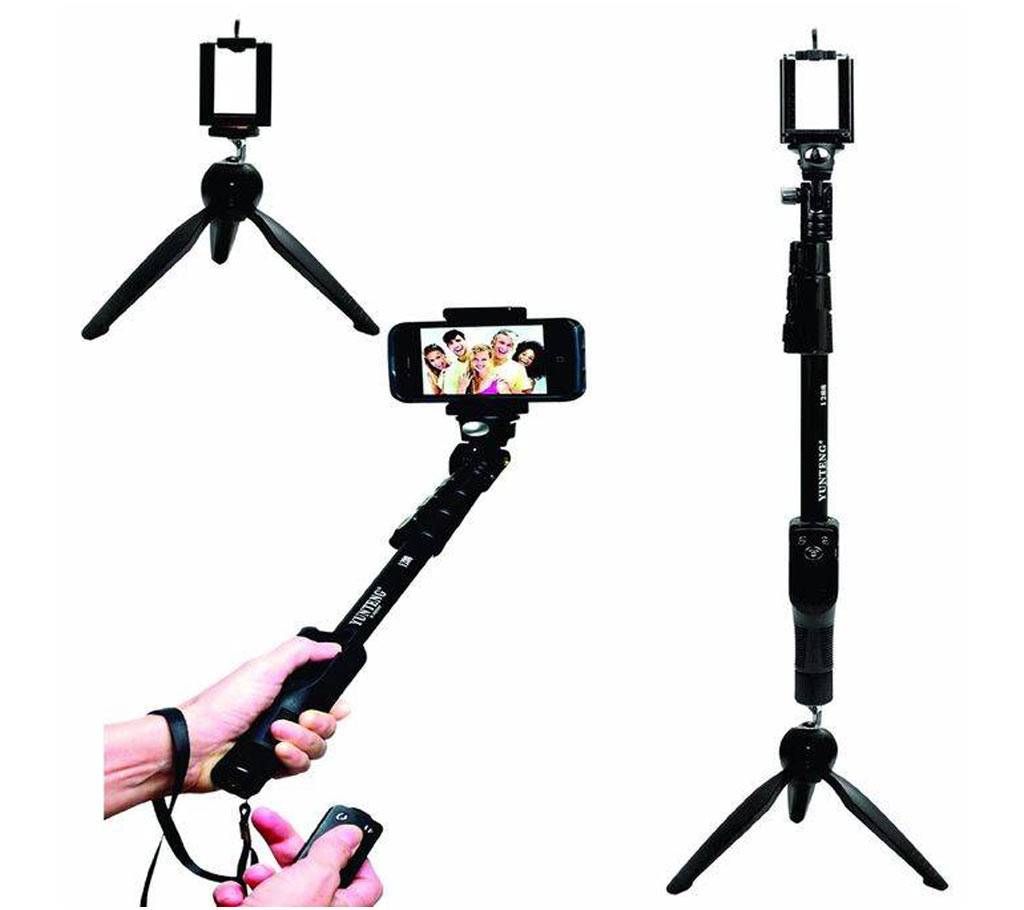 Combo of Yunteng Selfie Stick & Tripod