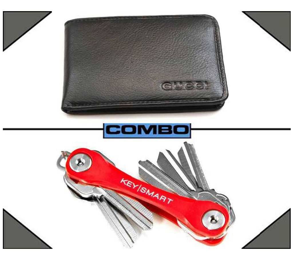Gucci Men Wallet and Key Ring