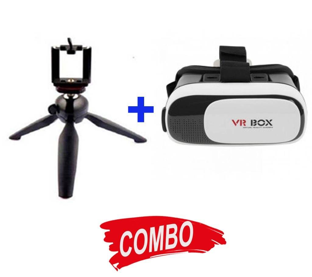tripod-228 stand pad + VR BOX Combo Offer 