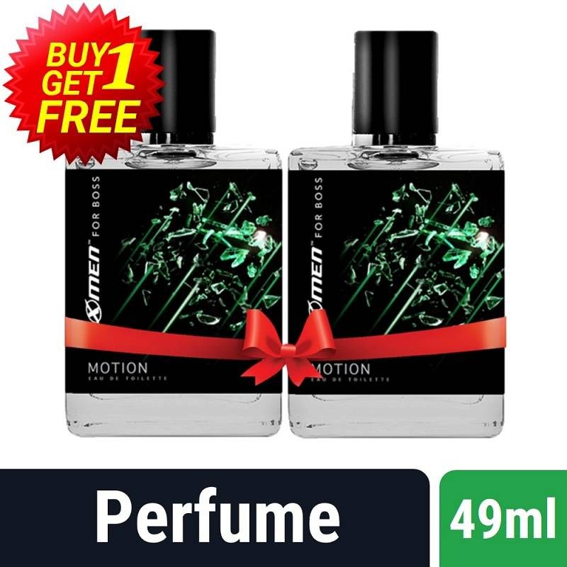 X Men for Boss EDT Perfume Motion 49ml (Buy 1 Get 1 Free)

