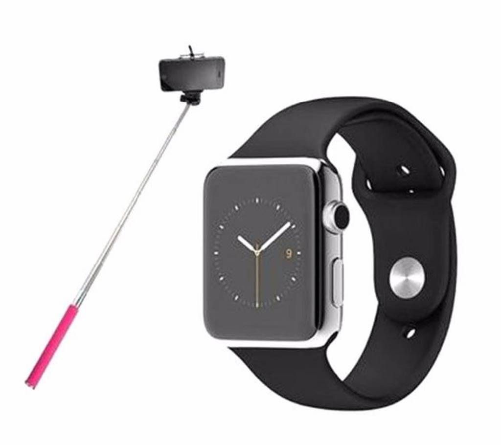 Q7B Single Sim Sports Watch with Selfie
