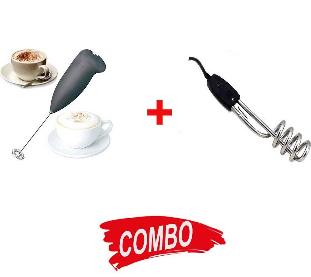 Hot Water Heater + Drink Fried For Foamy Coffee (combo)
