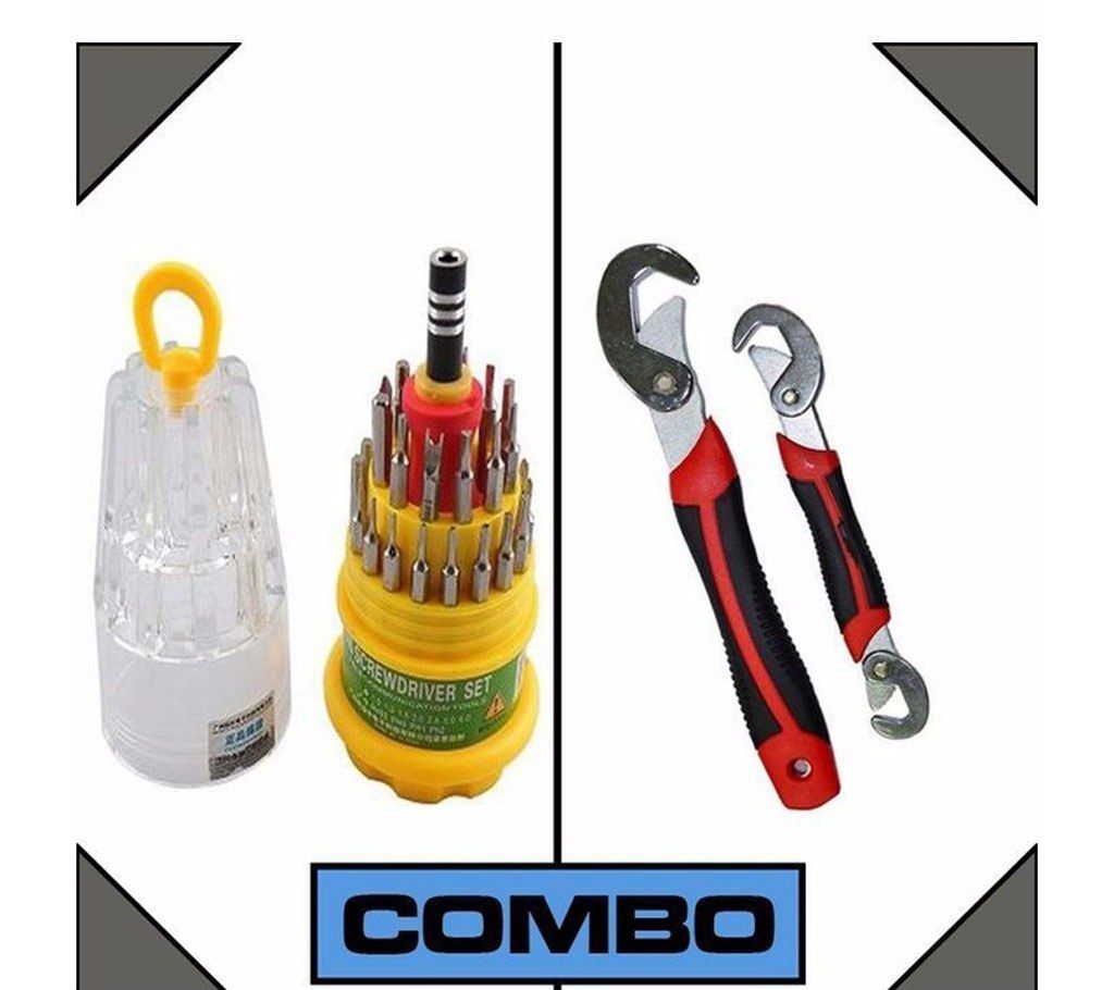 Combo Wrench+31 In 1 Screwdriver Combo 
