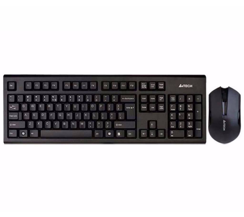 A4TECH 3000N Wireless Keyboard & Mouse 
