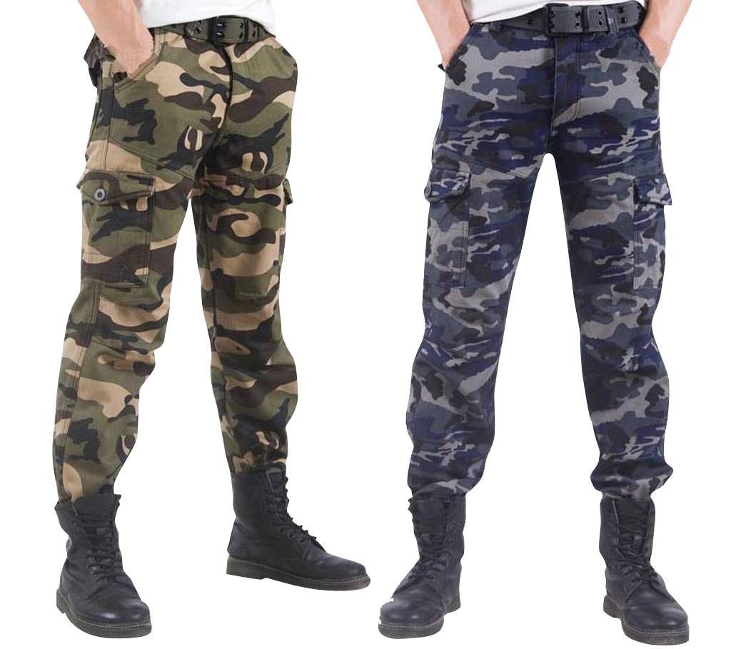Menz Army Pant - Combo of 2 Pcs