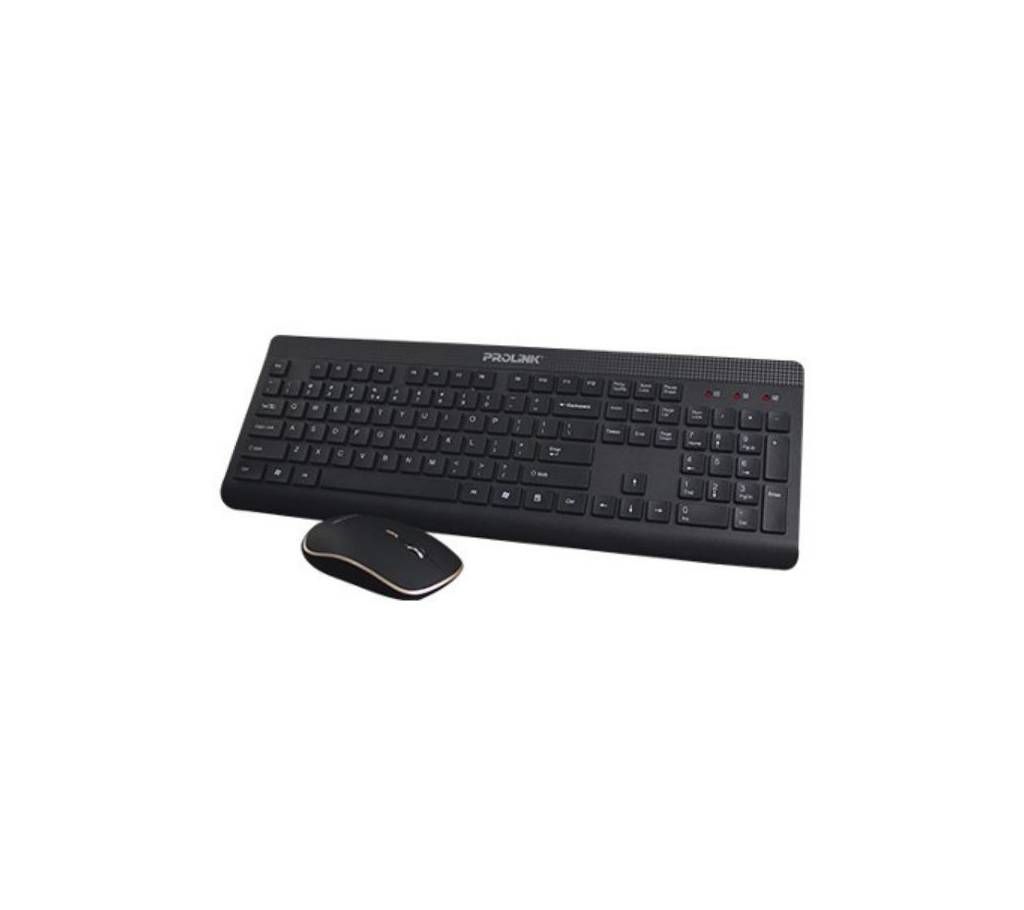 Prolink PCWM-7003 Wireless Multimedia Desktop Combo - Black
