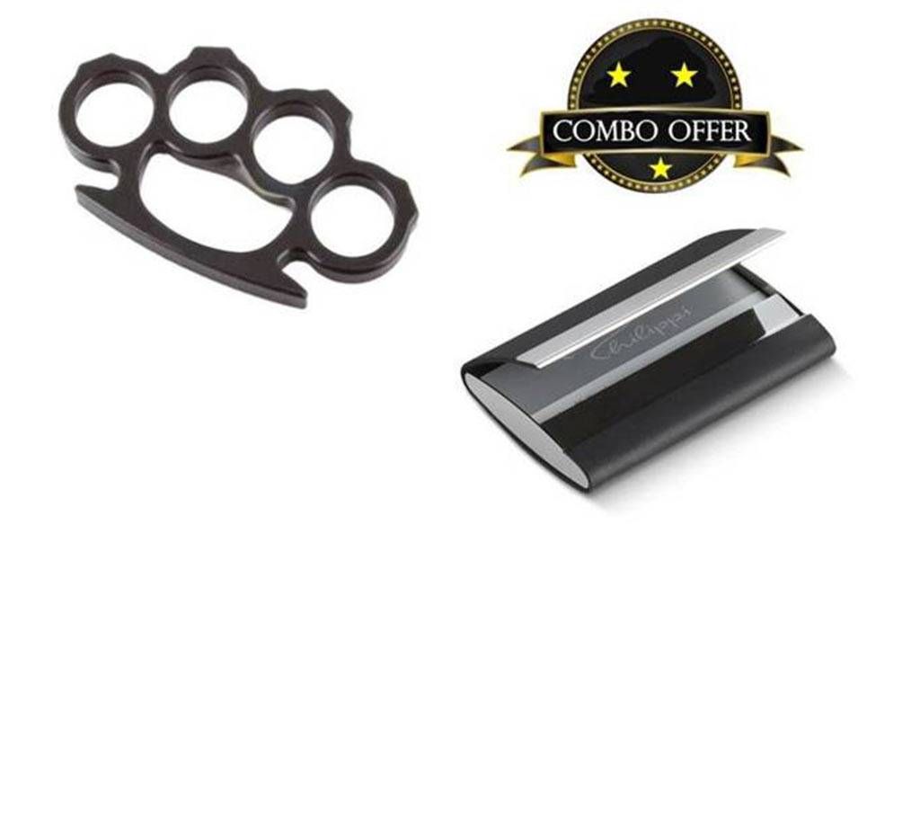 Combo of Fist Fighting Equipment & Credit Card Holder free