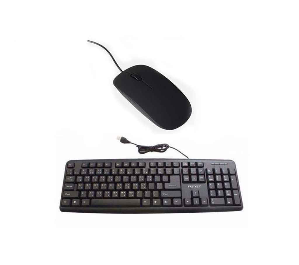 USB Keyboard & Slim Mouse Combo offer