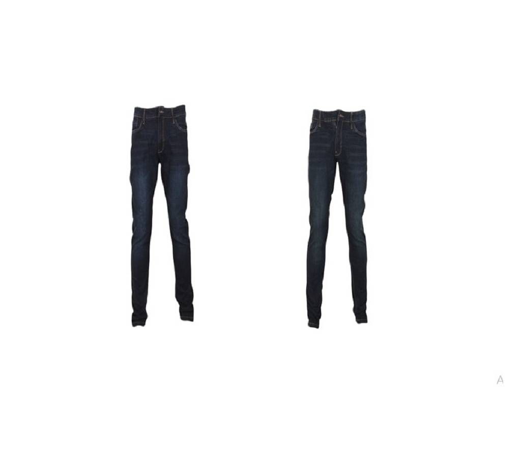 Gents Denim Jeans Pant - 2 Pcs Combo Offer 