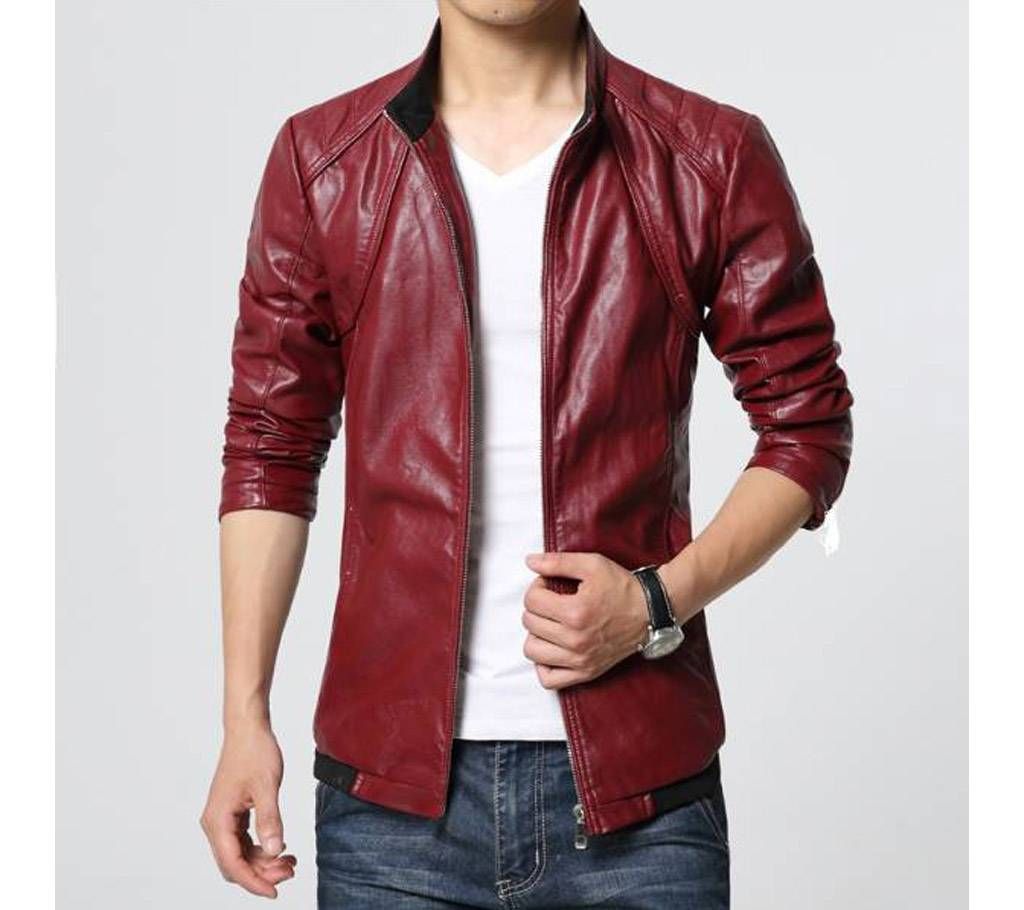 Gents leather Jacket + ADIDAS Trouser (Combo)
