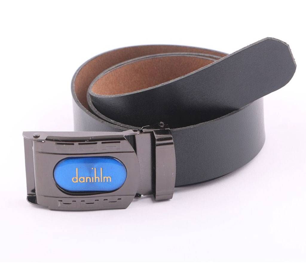Black Formal Belt And  Wallet For Men