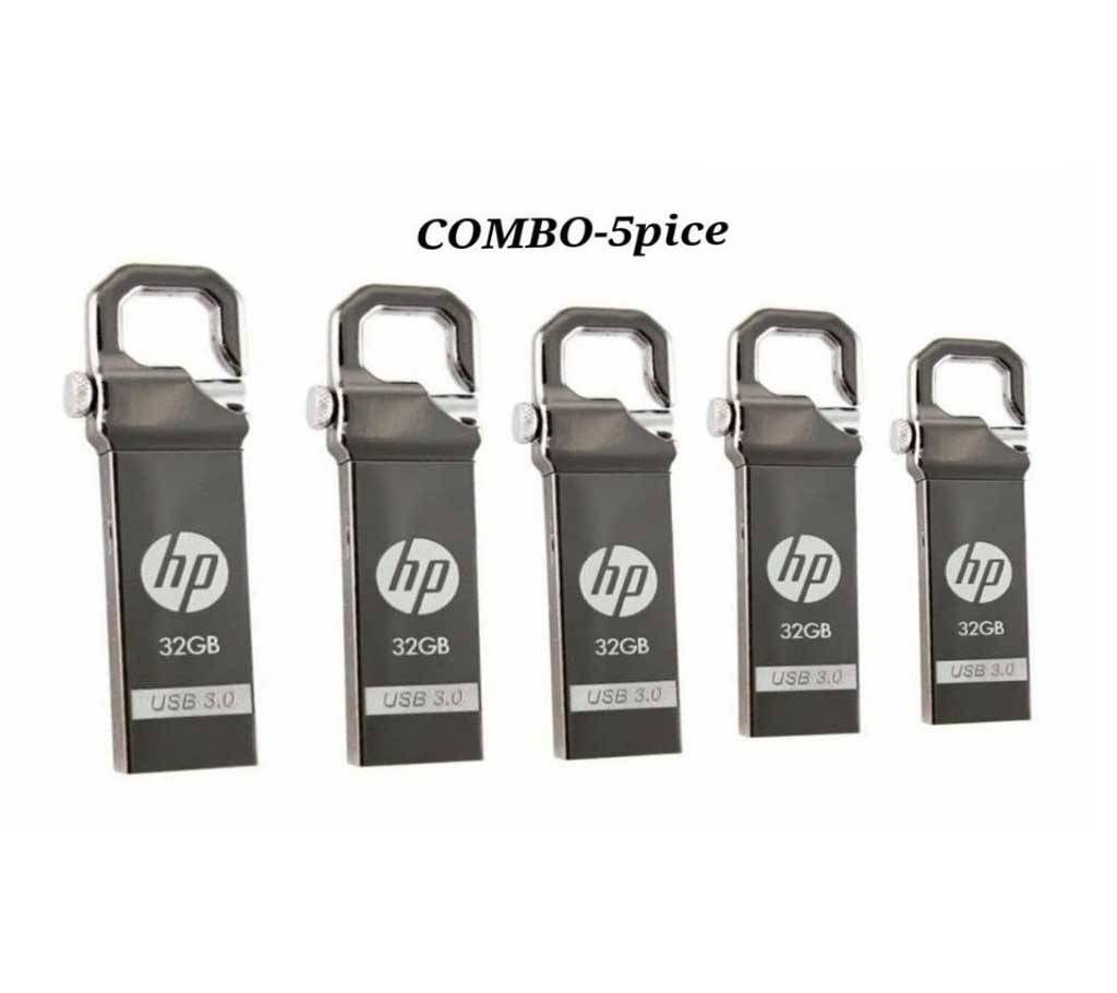 5 IN 1 Combo offer (HP 32 GB Pen drive 5 Pieces)
