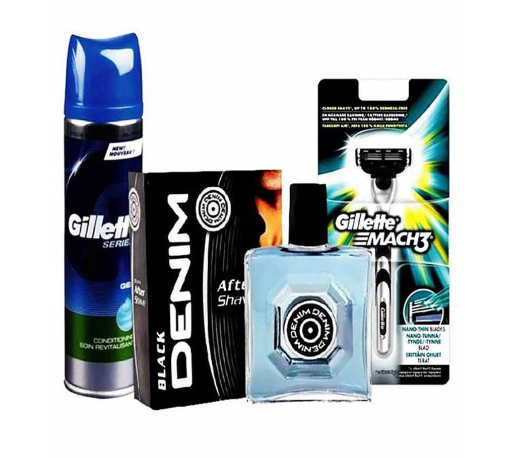GILLETTE Shaving kit Combo