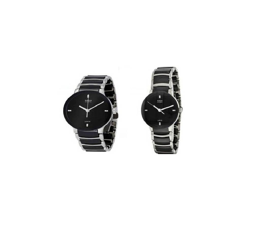 Rado Gents Wrist Watch (Copy) + Rado Ladies Wrist Watch (Copy) Combo Offer