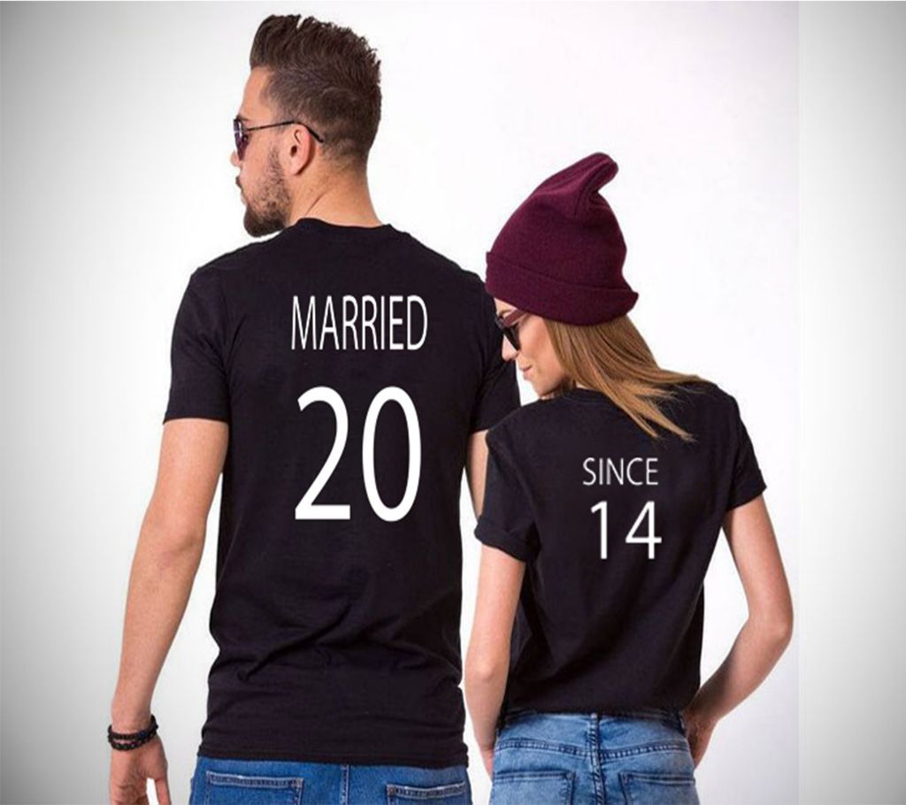 20 16 exclusive Couple T-shirt