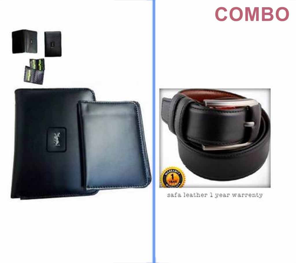 Belt and Wallet Combo Pack