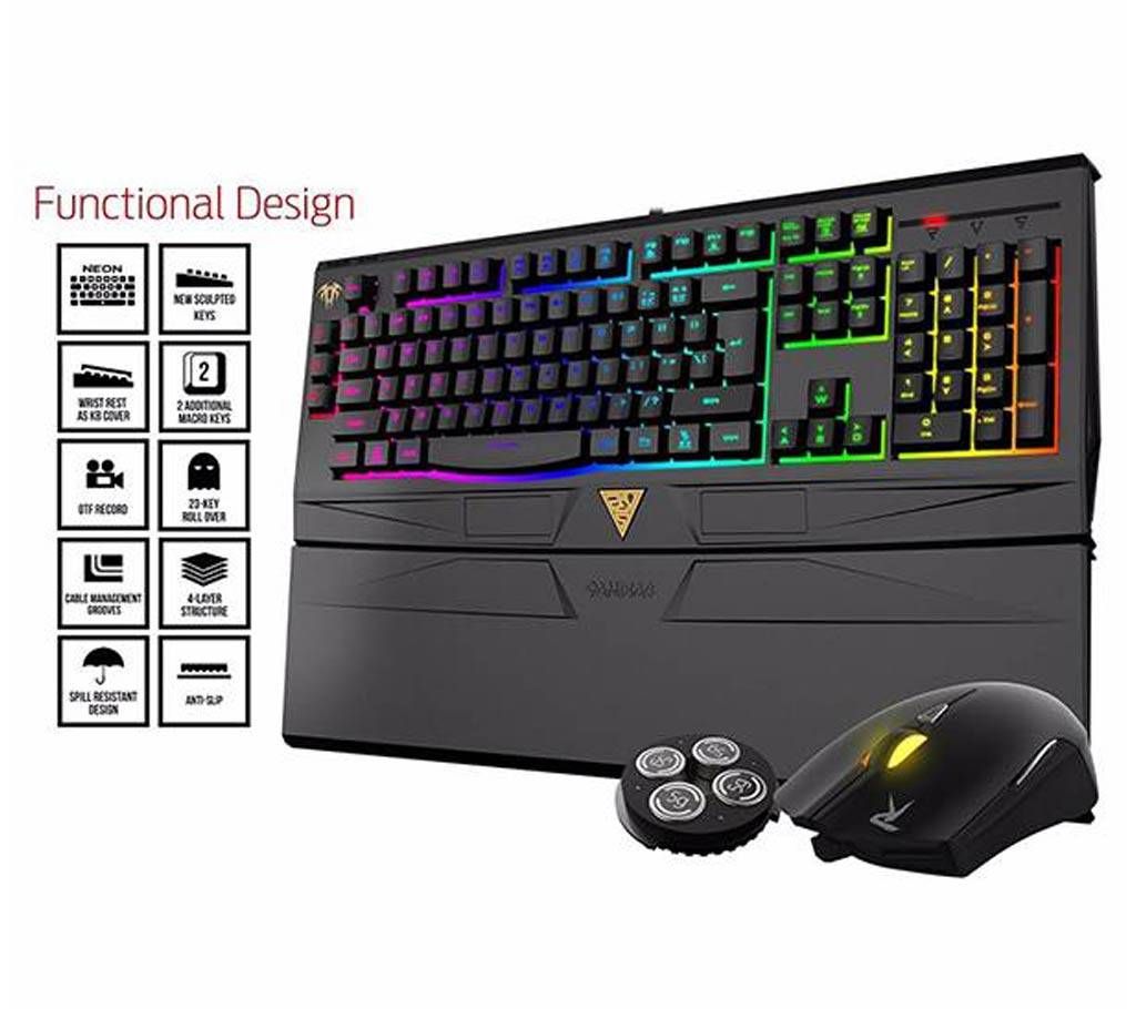 Gamdias GKC6011 Mouse & Keyboard - Combo