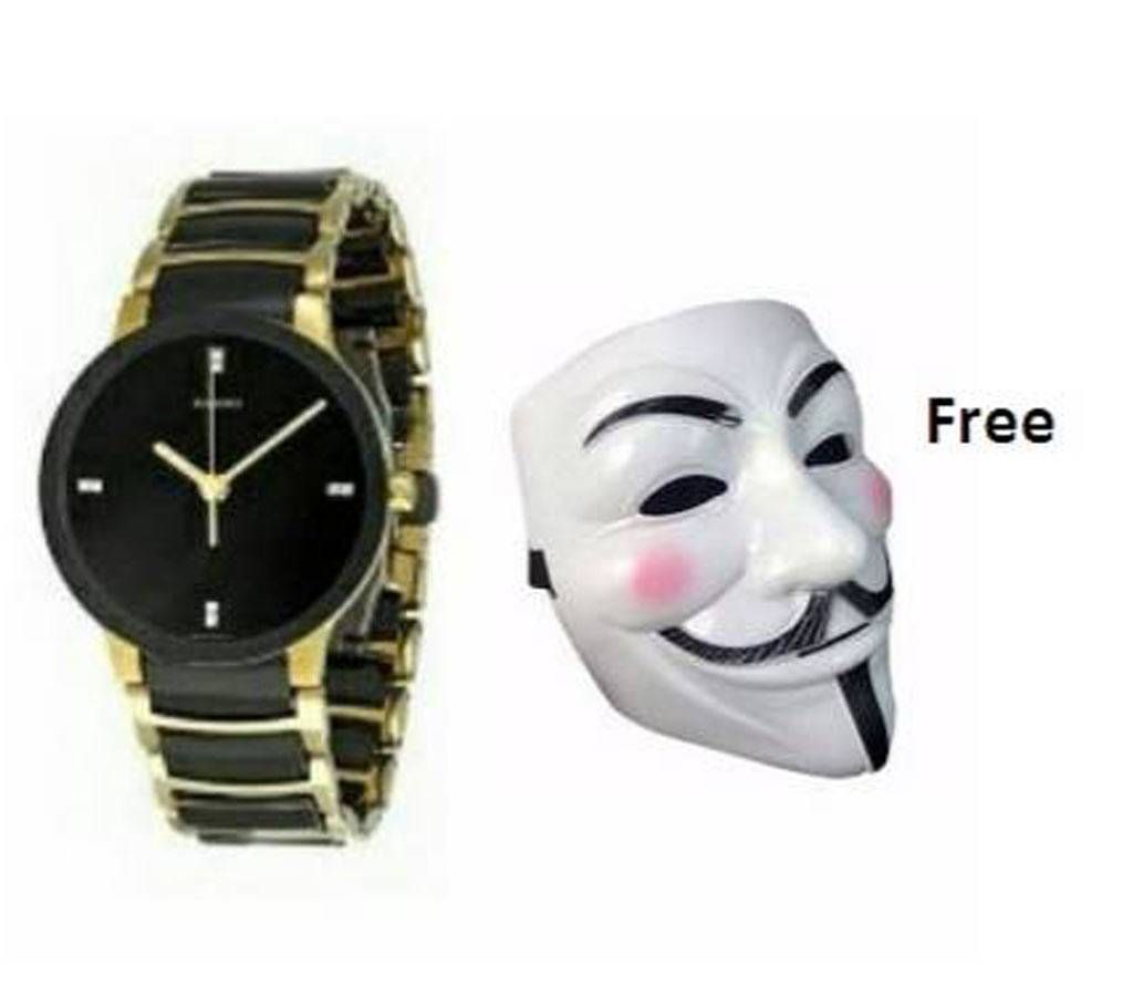 RADO Watch Copy and Anonymous Mask Combo